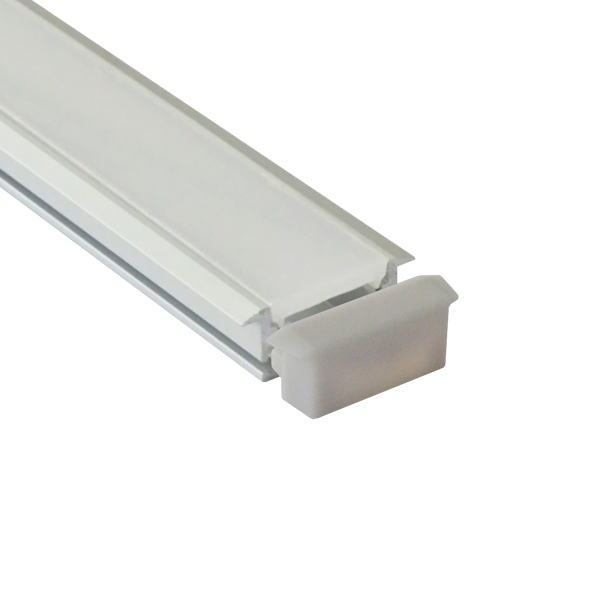 Recessed Floor LED Aluminum Profile For 12mm LED Strip Lighting